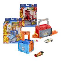 Pista Hot Wheels Mattel City Drive Thru JHL43
