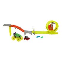 Pista Hot Wheels Monster Trucks Energia De Demolição Mattel Cor Multicor
