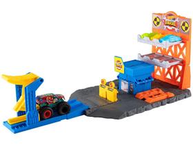 Pista Hot Wheels Monster Trucks Estação de - Explosão Mattel