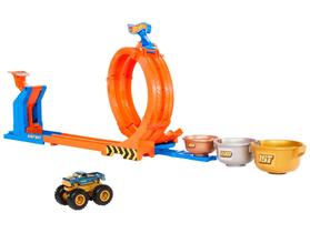 Pista Hot Wheels Monster Trucks Troféu Bigfoot - Giros Extremos Mattel