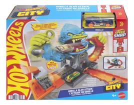 Pista Hot Wheels Nemesis Ataque Do Gorila