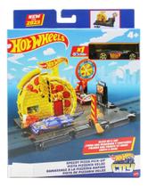 Pista Hot Wheels Pizzaria Veloz C/ Carrinho Hmd53 Mattel