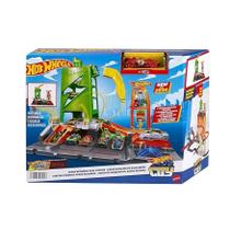 Pista Hot Wheels Posto De Combustível Super Recarga Mattel - HTN79