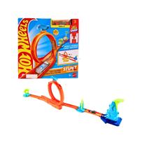 Pista Hot Wheels Stunt Tracks Loop Flag Finish Pista Hot Wheels Stunt Tracks Loop Flag Finish
