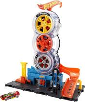 Pista Hot Wheels Super Loja De Pneus HDP02 - Mattel