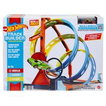 Pista Hot Wheels Track Builder Corkscrew Twist KIT - MATTEL