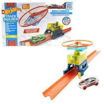 Pista Hot Wheels Track Builder Drone Lift Off Mattel Crianças Diversão