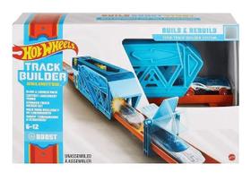 Pista Hot Wheels Track Builder Pista De Impulso Mattel GLC87