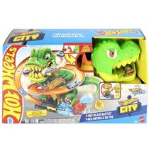 Pista Hot Wheels TRex Batalha Blaze Mattel Jbm73