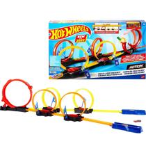 Pista hotwheels action corrida multi loop - mattel hdr83 Pista hotwheels action corrida multi loop - mattel hdr83