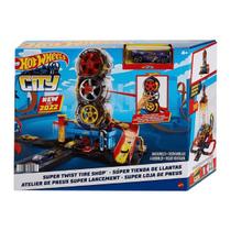 Pista Hotwheels City Super Loja de Pneus Sortida Mattel HDP02