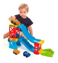 Pista Infantil Com 2 Carrinhos Ramp Racer 28 Peças Maral Cor Colorido