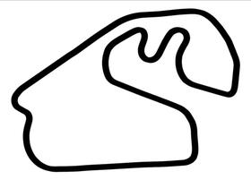 Pista Interlagos Sp Quadro Pistas 3d Formula 1 Decoração Cor Preto Armação Preto Pista Interlagos Sp Quadro Pistas 3d Formula 1 Decoração Cor Preto Armação Preto