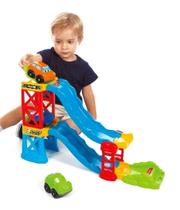 Pista Lançador De Carrinho Infantil Colorida Ramp Racer 4157 - Maral