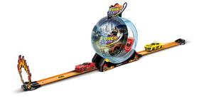 Pista Lançador De Carrinhos Super Loop Tipo Hotwheels 14 Pcs