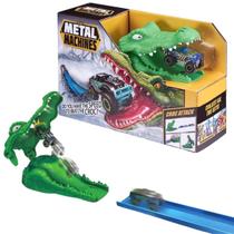 Pista Lançador Metal Machine Croc Attack Super Veloz Candide 8704