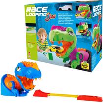 Pista Lançador Race Looping Dino Com Disparador Rampa Pista Pista Lançador Race Looping Dino Com Disparador Rampa Pista