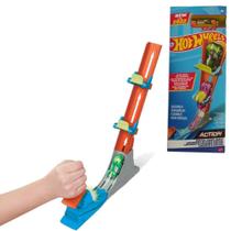 Pista Lancamento Vertical Set de Acrobacias Hot Wheels - Mattel Fwm85 Pista Lancamento Vertical Set de Acrobacias Hot Wheels - Mattel Fwm85