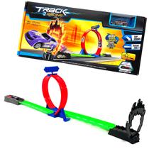 Pista Looping C/ Carrinho E Lançador Brinquedo Infantil