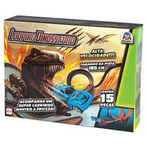Pista Looping Dinossauro Tiranossauro Rex 1 Carrinho Braskit