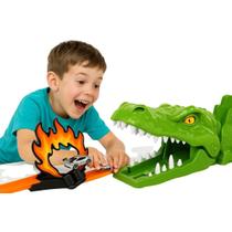 Pista Looping Tubarão Dinossauro c/ Lançador + Carrinho! Pista Looping Tubarão Dinossauro c/ Lançador + Carrinho!