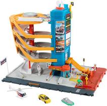 Pista Mega Garagem com acesso Matchbox HXL 47