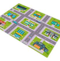 Pista Para Carrinhos Hotcars Cidade Casas Prédios 1,8x1,2m