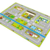 Pista para Carrinhos Hotwheels Grande Cidade Bairro 1,8x1,2m