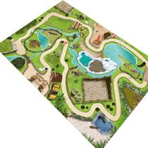 Pista Para Carros Hot Wheels Zoológico Grande Cidade Estrada