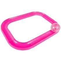 Pista Para Hamster 10 Partes Rosa Pet Roe Jel Plast