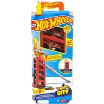 Pista Portátil Hot Wheels Corpo de Bombeiros com 2 Carrinhos Pista Portátil Hot Wheels Corpo de Bombeiros com 2 Carrinhos
