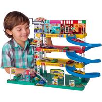 Pista Posto Lava Rápido Compatível Com Carrinhos Hot Wheels