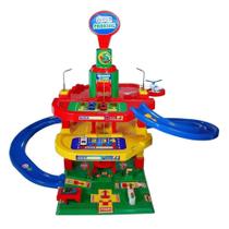 Pista Posto Super Parking 341 Maptoy - MAP TOY
