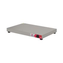 Pista Quente Mesa Aquecida Placa de Aquecimento de Alimentos Inox Elétrica 70cm Prmaq-7 220v Progás