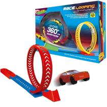 Pista Race Looping Sunset Com Carrinho - Samba Toys