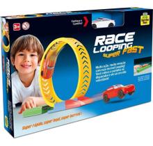 Pista Race Looping Super Fast Brinquedo Carrinho Infantil