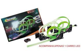 Pista Radical Brilha no Escuro 6 Loops ZP00777 - Zoop Toys