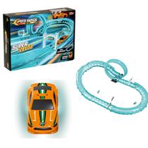 Pista radical brilha no escuro super veloz - zoop toys zp00998