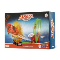 Pista Single Loop Racer Set 12pcs Multikids BR1017