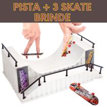 Pista Skate De Dedo Fingerboard Brinquedo - Lua de Cristal