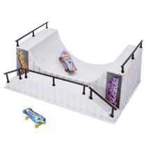 Pista Skate Dedo Brinquedo Presente Criança C/ 1 Fingerboard
