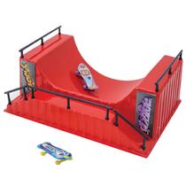 Pista Skate Dedo Rampa Presente Infantil Criança Fingerboard