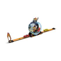 Pista Speed Track Com Looping 14 Peças Zippy Toys Cor Cinza-escuro