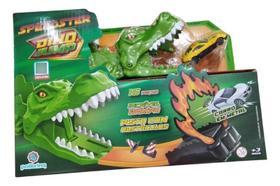 Pista Speedster c/ Carrinho e Lançador Dino 16 Peças Polibrinq