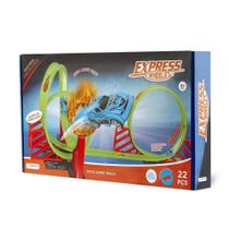 Pista Super Track 22 Peças - Multilaser BR1016 Pista Super Track 22 Peças - Multilaser BR1016