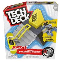 Pista Tech Deck Pyramid Shredder com Skate de Dedo Almost Sunny