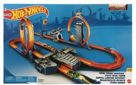 Pista Tracker Builder Total Turbo Takeover Track Set - Hot Wheels