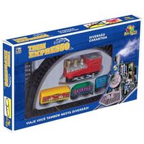 Pista Trem Expresso Trilho Oval 11 Peças Ferrorama Art Brink Pista Trem Expresso Trilho Oval 11 Peças Ferrorama Art Brink