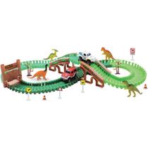 Pista Trilha dos Dinossauros com Carrinho Pista Trilha dos Dinossauros com Carrinho