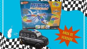 Pista Trilhos Com 1 Carrinho- WellKids